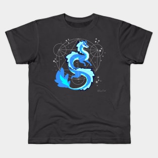 Livs pentagram dragon Kids T-Shirt